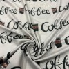 Baskılı Polar Kumaş | Coffe