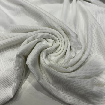 Polyester Parça  Süprem Kumaş | Beyaz | Parça: 180*50 cm