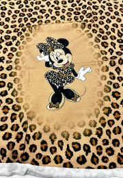 Micky Mouse Baskılı Pano 2 iplik Kumaş 82x180 cm