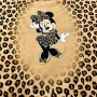 Micky Mouse Baskılı Pano 2 iplik Kumaş 82x180 cm