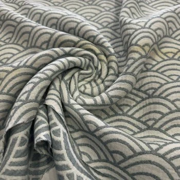 Jakarlı Multi Müslin Parça Kumaş | Parça:160*100 cm