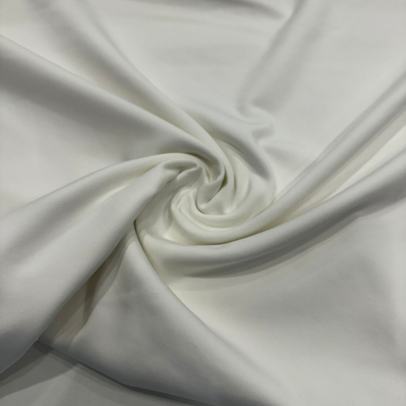 Polyester 3 İplik Şardonlu Kumaş | Beyaz