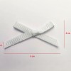 Bebe Mavi Fiyonk | 3 mm lik ince şeritlerden