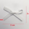Beyaz Fiyonk | 3 mm lik ince şeritlerden