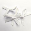 Beyaz Fiyonk | 3 mm lik ince şeritlerden