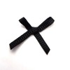 Siyah Fiyonk | 3 mm lik ince şeritlerden
