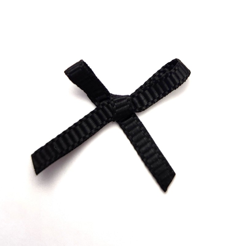 Siyah Fiyonk | 3 mm lik ince şeritlerden
