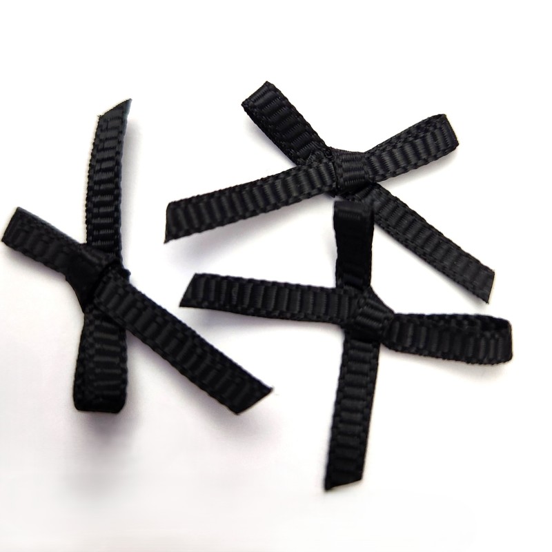 Siyah Fiyonk | 3 mm lik ince şeritlerden