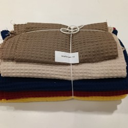 Waffle Pike Kumaş | 100% Pamuk | Parça Set 10