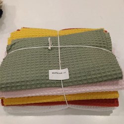 Waffle Pike Kumaş | 100% Pamuk | Parça Set 11