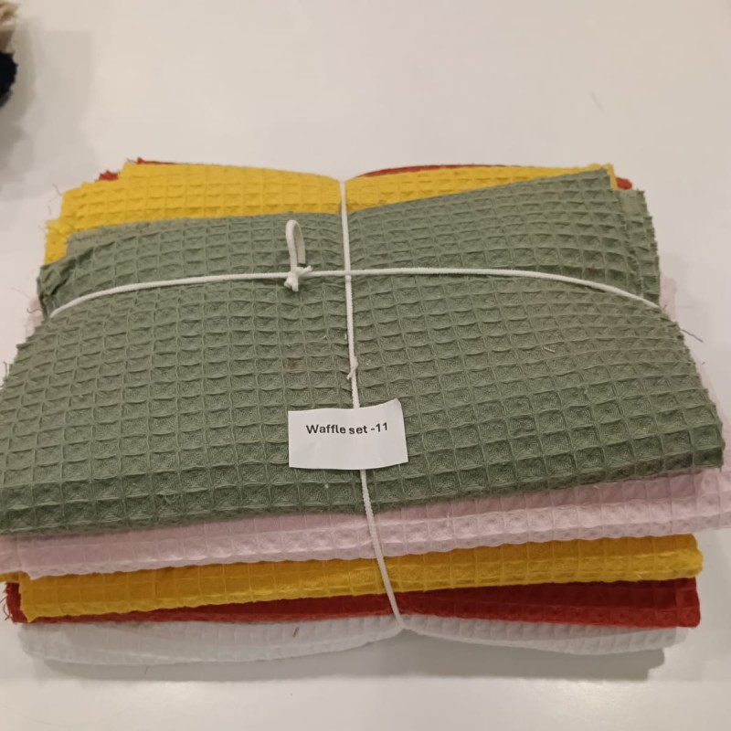 Waffle Pike Kumaş | 100% Pamuk | Parça Set 11