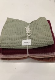 Waffle Pike Kumaş | 100% Pamuk | Parça Set 4