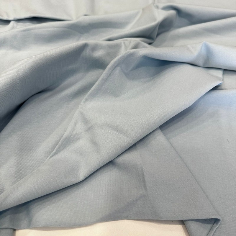Penye Süprem Kumaş | %95 Pamuk %5 Elastan | Bebe Mavisi