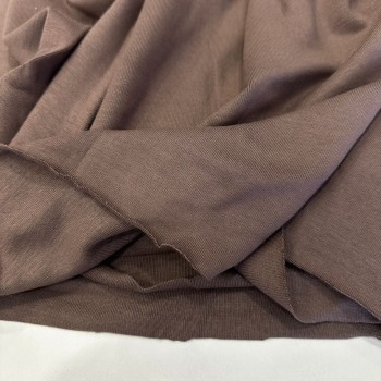Viskon Parça Ribana Kumaş|Kahverengi