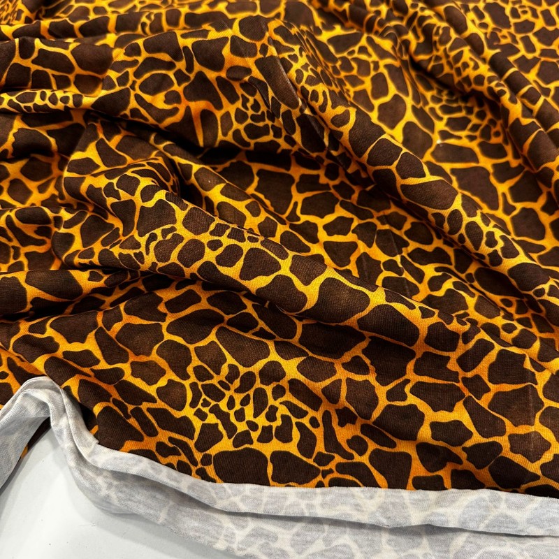 Baskılı Parça Süprem Kumaş|Leopar