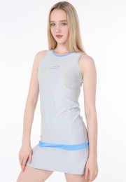 Kadın Gri Şortlu Tenis Elbisesi
