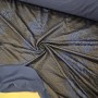 Gece Mavisi  Lyc Süprem Kumaş Piton Mat Siyah Baskı | R1-21