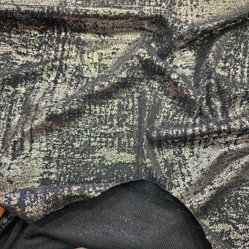 Gümüş Batik Desen Ribana Kumaş | B-7