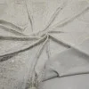 Açık Altın Batik Desen Beyaz Ribana Kumaş | C3-2