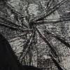 Gümüş Varak Duvar Batik Desen Süprem Kumaş | D-09