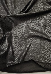 Mat Kaplama Yılan Desen Suni Deri Süet Kumaş | D-5
