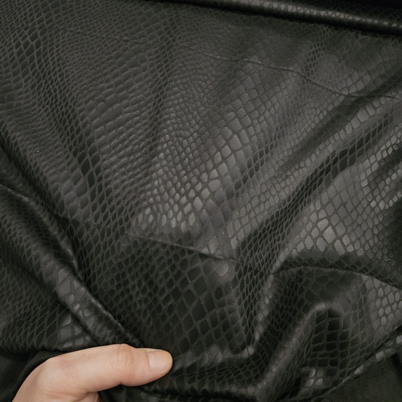 Süet Piton Kaplama Kumaş | E-01