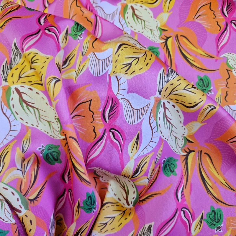 Dokuma Polyester Zara Saten Parça Kumaş