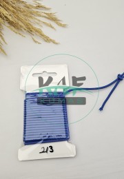 3 mm Yuvarlak Yumuşak Lastik İp 5 mt | Bel Paça Don Lastiği | Aksesuar Lastiği Saks Mavi_213