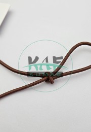 3 mm Yuvarlak Yumuşak Lastik İp 5 mt | Bel Paça Don Lastiği | Aksesuar Lastiği Kahverengi_288