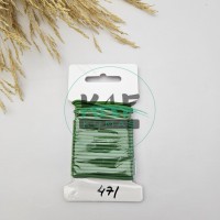 3 mm Yuvarlak Yumuşak Lastik İp 5 mt | Bel Paça Don Lastiği | Aksesuar Lastiği Yeşil_471