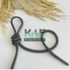 Plastik Uçlu 118 cm Kordon | Füme ( Koyu Gri )