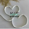 Plastik Uçlu 140 cm Kordon | Beyaz