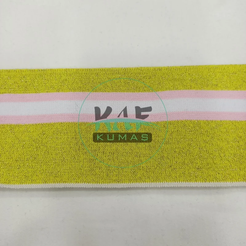 Soft Pembe Çizgili Sarı Yaka
