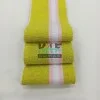 Soft Pembe Çizgili Sarı Yaka
