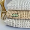 Büyük Kareli Waffle Pike Kumaş | 100% Pamuk | W-05