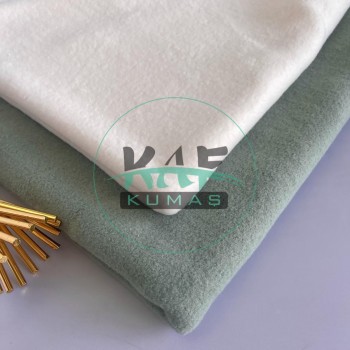 Polar Kumaş | %50 Pamuk %50 Polyester | Pastel Yeşil