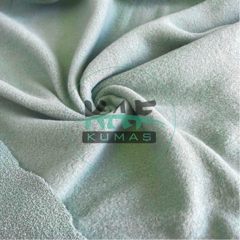 Polar Kumaş | %50 Pamuk %50 Polyester | Pastel Yeşil