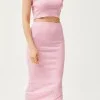 Ribana Kumaş | Pembe Çizgili