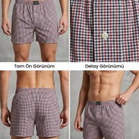 %100 Pamuklu Unisex Relaxed Boxer | Model 3