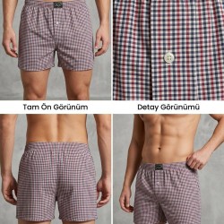 %100 Pamuklu Unisex Relaxed Boxer | Model 3