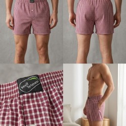 %100 Pamuklu Unisex Relaxed Boxer | Model 5