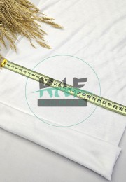 S12 | Baf Boyunluk Kumaşı Beyaz | Kesik Elyaf Dar Pus Tüp Süprem