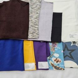 Küçük Ölçekli Projeler İçin Kumaş Parçaları – 10 Adet | Set 9