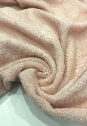 Pamuklu Havlu Kumaş | Somon Pembe