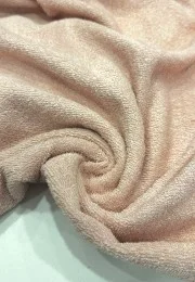 Pamuklu Havlu Kumaş | Somon Pembe