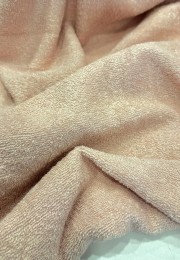 Pamuklu Havlu Kumaş | Somon Pembe