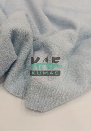 Pamuklu Havlu Kumaş | Açık Mavi
