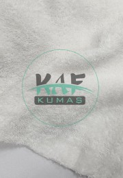 Pamuklu Havlu Kumaş | Beyaz (400 gr)