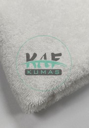 Pamuklu Havlu Kumaş | Beyaz (400 gr)