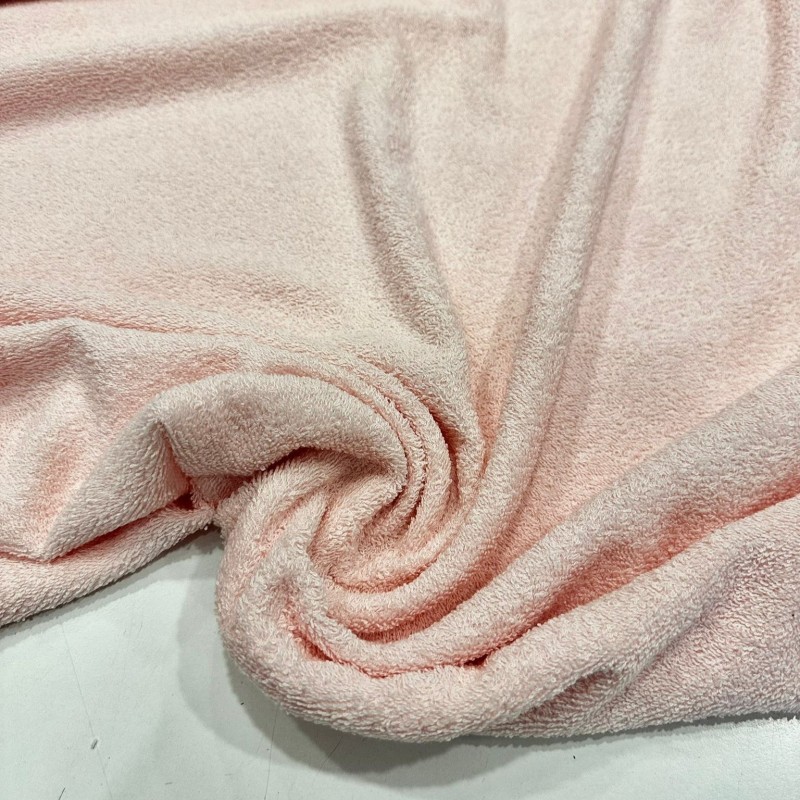 Pamuklu Havlu Kumaş | Açık Pembe
